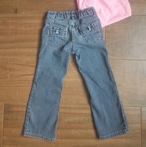 💜 2/$10 Gymboree toddler girl jeans 4